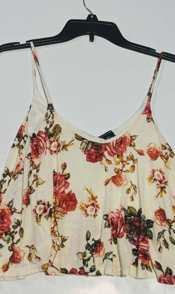 Floral Rue21 Cropped Cami